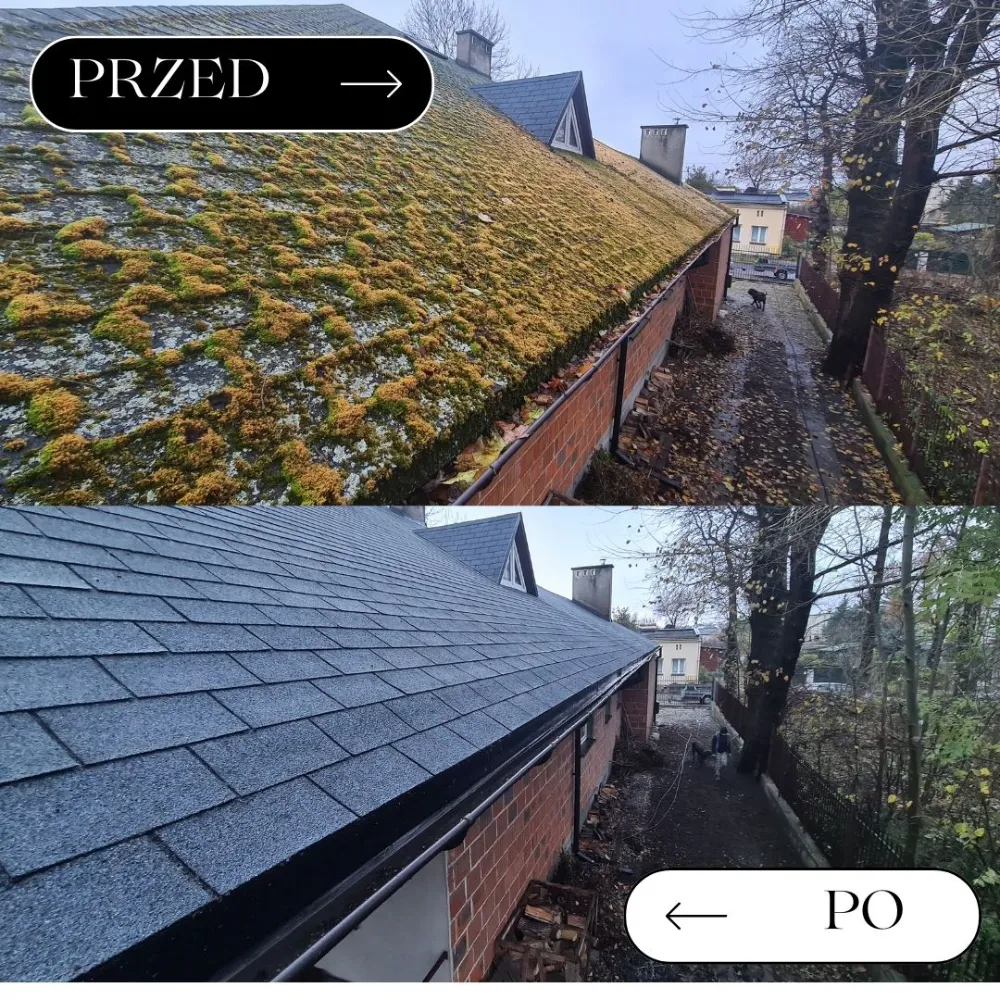 dach pokladowa przed po